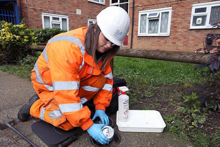 Installing water meters